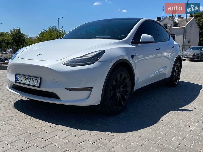 Внедорожник / Кроссовер Tesla Model Y 2021 в Львове
