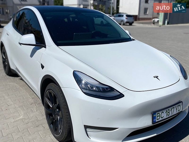 Внедорожник / Кроссовер Tesla Model Y 2021 в Львове