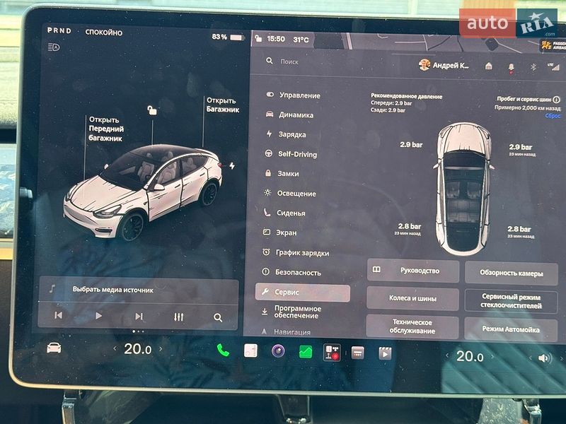 Внедорожник / Кроссовер Tesla Model Y 2021 в Кривом Роге