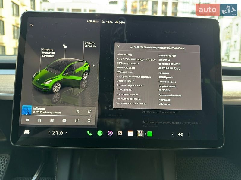 Внедорожник / Кроссовер Tesla Model Y 2023 в Киеве фото 25 Внедорожник / Кроссовер Tesla Model Y 2023 в Киеве