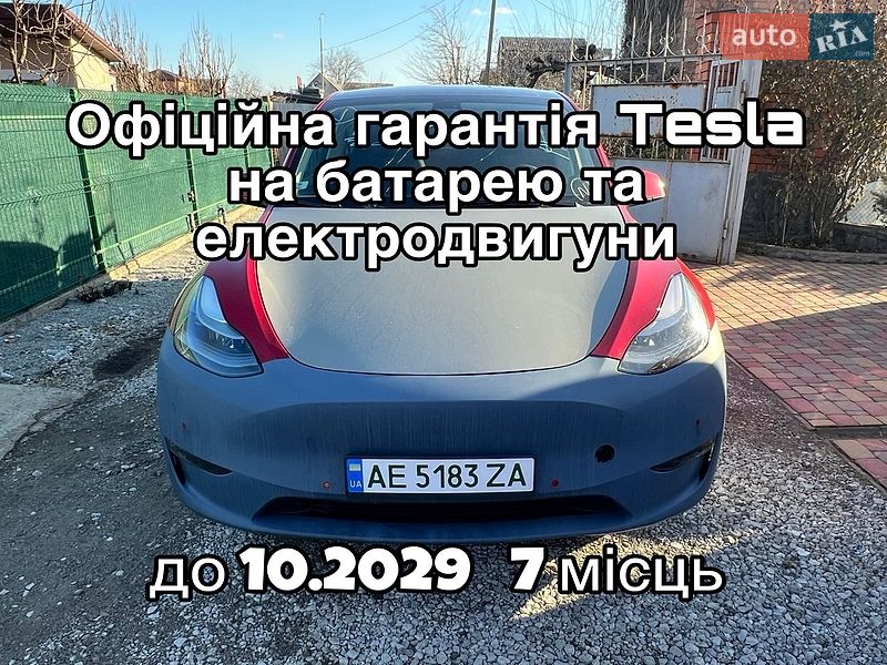 Внедорожник / Кроссовер Tesla Model Y 2021 в Днепре