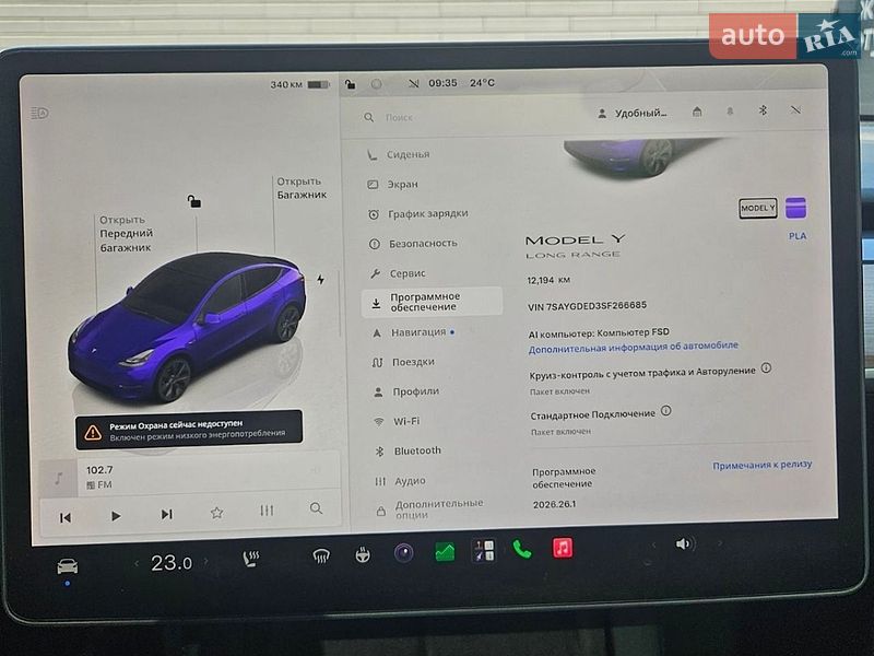Внедорожник / Кроссовер Tesla Model Y 2024 в Кривом Роге