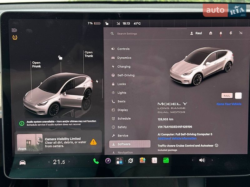 Внедорожник / Кроссовер Tesla Model Y 2022 в Киеве фото 36 Внедорожник / Кроссовер Tesla Model Y 2022 в Киеве