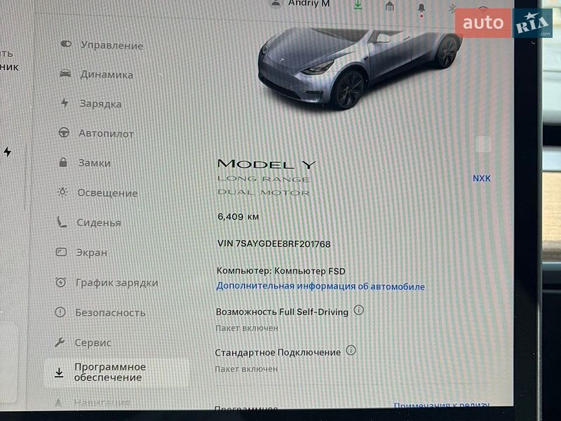 Позашляховик / Кросовер Tesla Model Y 2024 в Києві