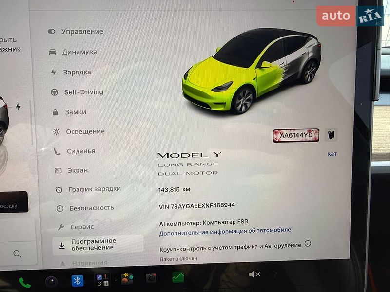 Позашляховик / Кросовер Tesla Model Y 2022 в Києві