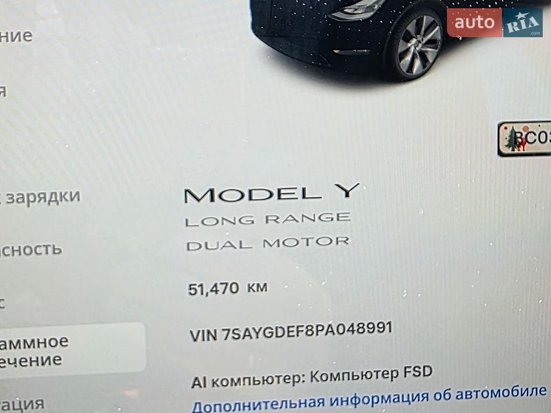 Позашляховик / Кросовер Tesla Model Y 2022 в Львові фото 8 Позашляховик / Кросовер Tesla Model Y 2022 в Львові