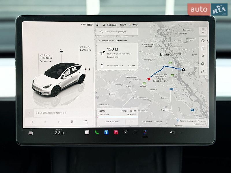 Внедорожник / Кроссовер Tesla Model Y 2023 в Киеве