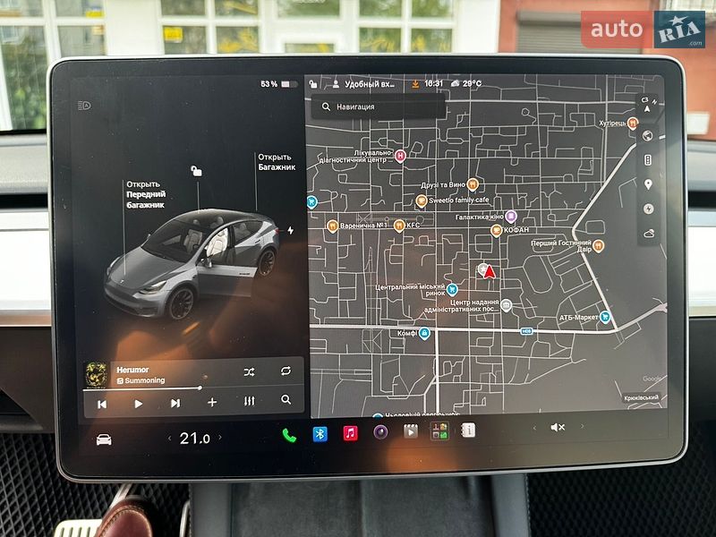 Внедорожник / Кроссовер Tesla Model Y 2021 в Кременчуге