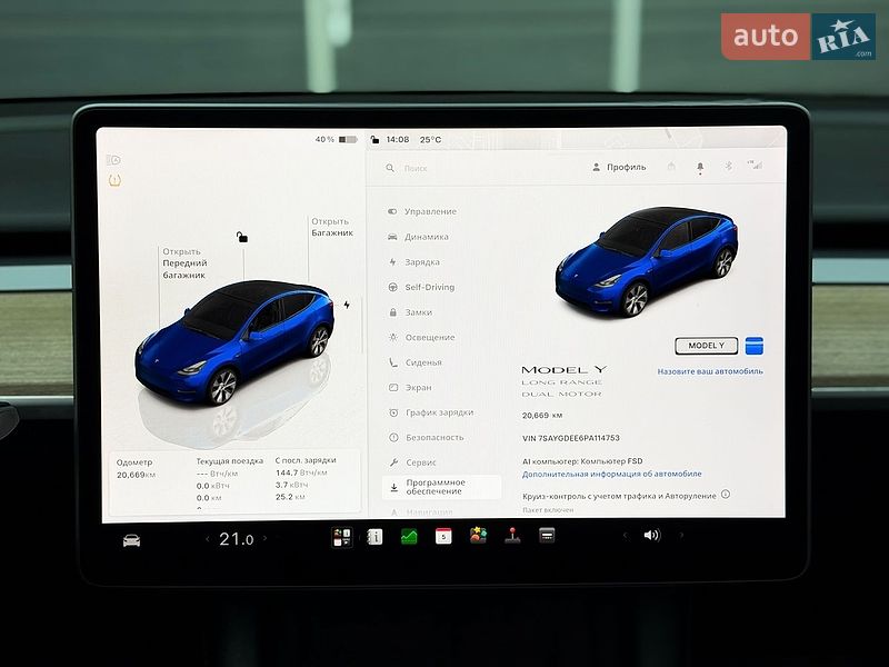 Внедорожник / Кроссовер Tesla Model Y 2023 в Киеве фото 18 Внедорожник / Кроссовер Tesla Model Y 2023 в Киеве