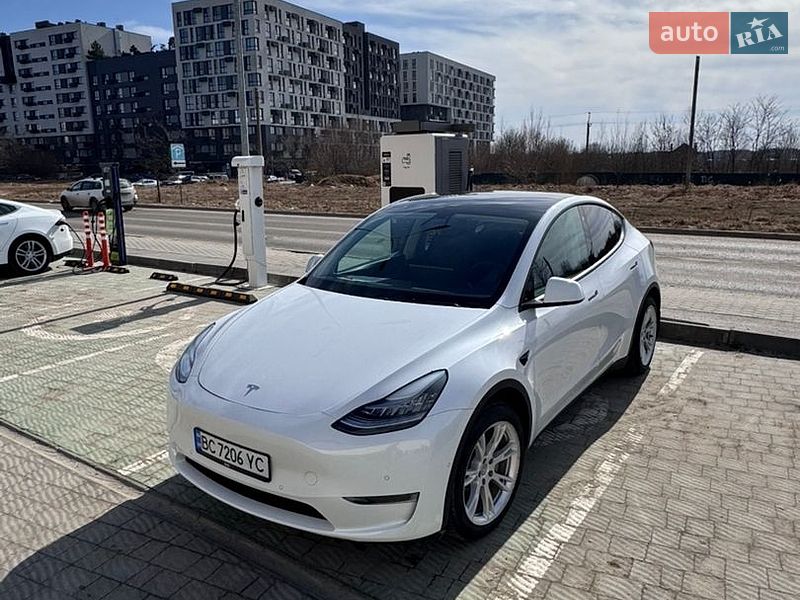 Внедорожник / Кроссовер Tesla Model Y 2021 в Львове