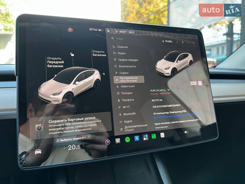 Внедорожник / Кроссовер Tesla Model Y 2021 в Одессе