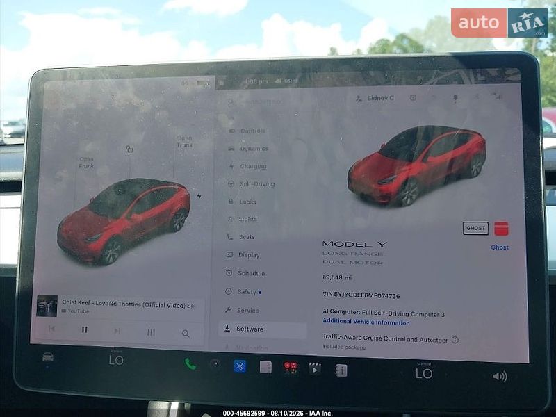 Внедорожник / Кроссовер Tesla Model Y 2020 в Ивано-Франковске