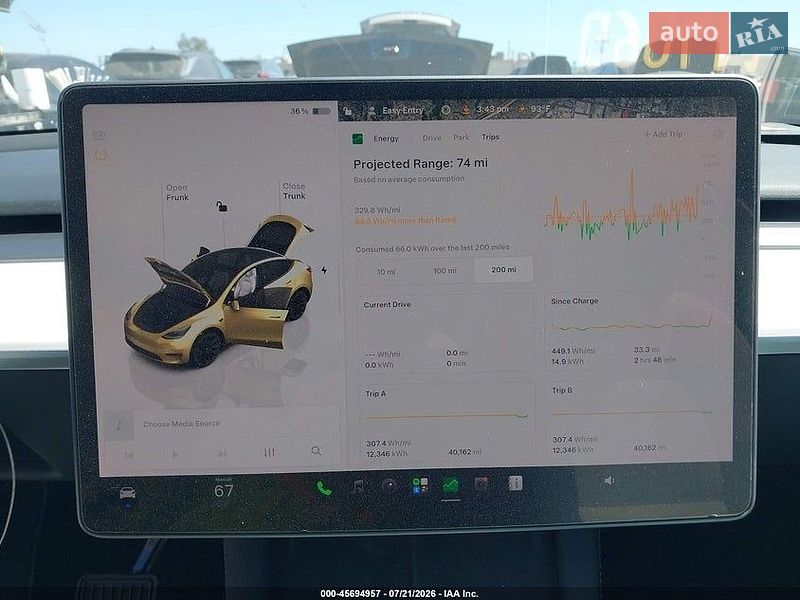 Позашляховик / Кросовер Tesla Model Y 2023 в Чернівцях
