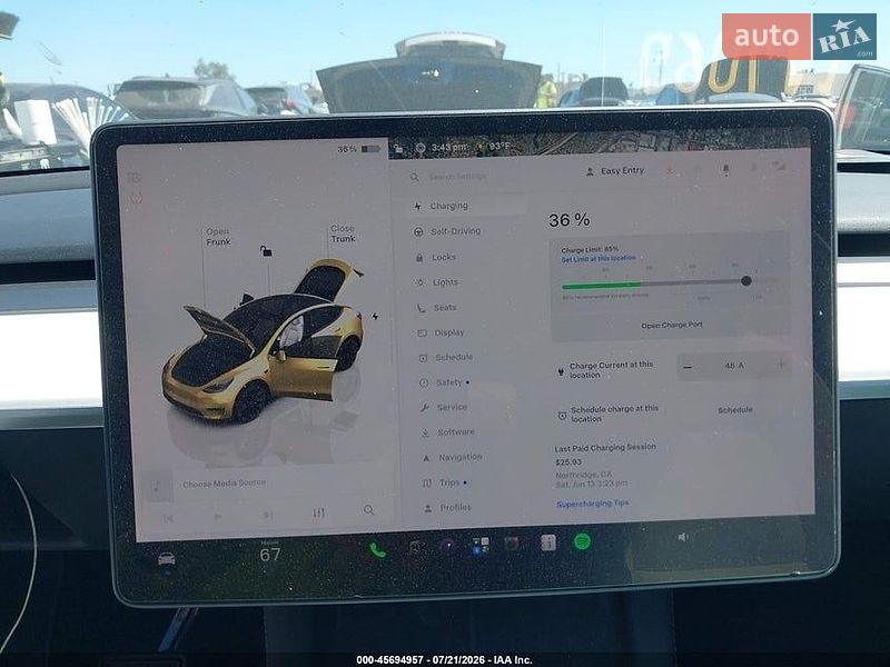 Внедорожник / Кроссовер Tesla Model Y 2023 в Черновцах
