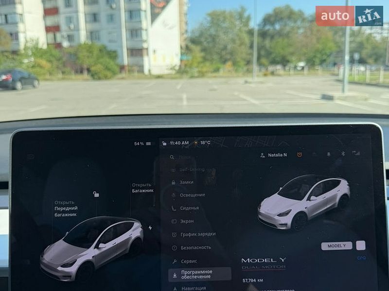 Позашляховик / Кросовер Tesla Model Y 2021 в Києві фото 11 Позашляховик / Кросовер Tesla Model Y 2021 в Києві