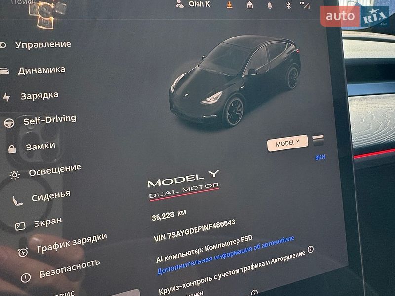 Позашляховик / Кросовер Tesla Model Y 2022 в Вінниці
