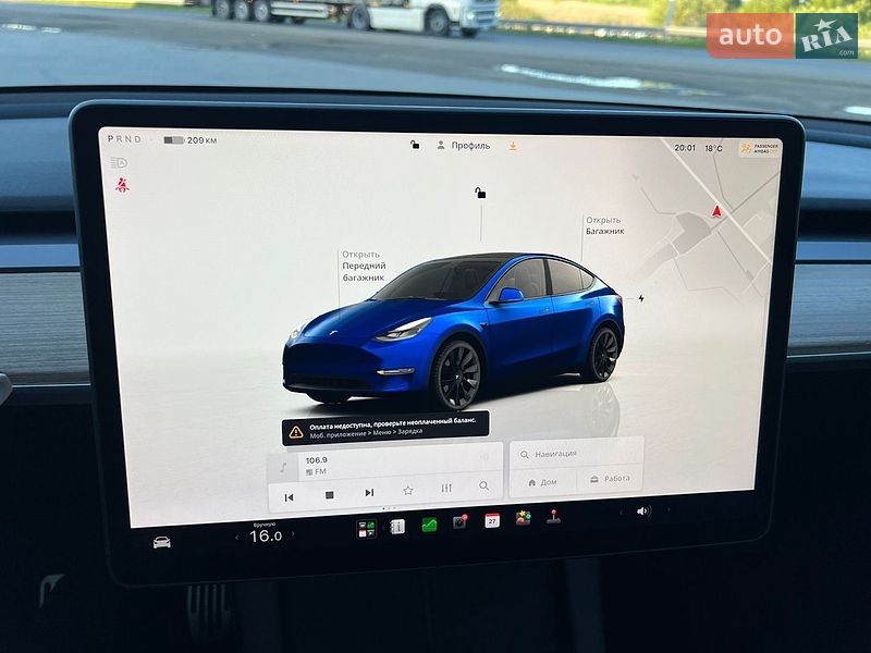 Позашляховик / Кросовер Tesla Model Y 2023 в Луцьку