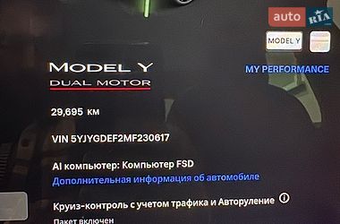 Внедорожник / Кроссовер Tesla Model Y 2022 в Броварах