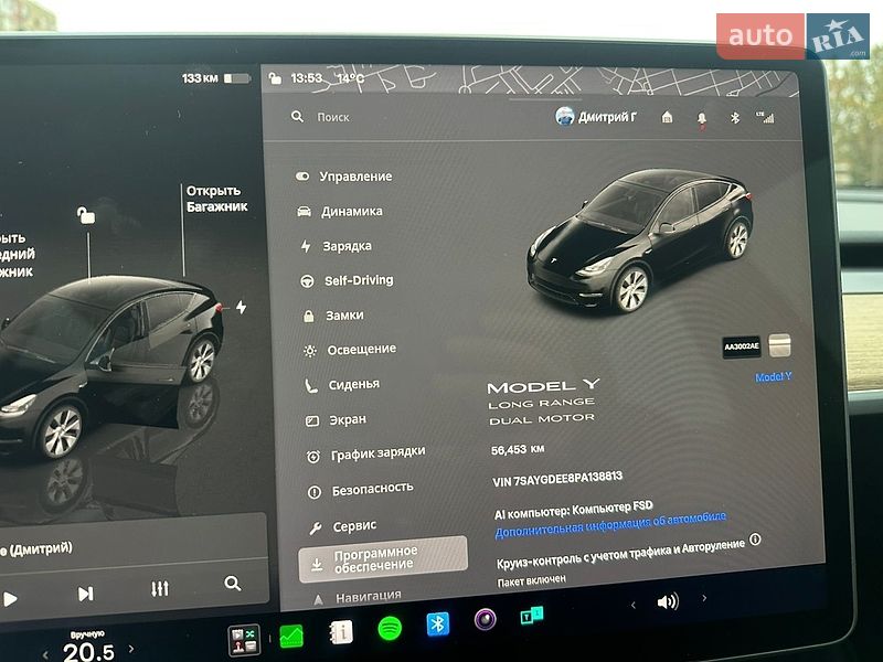 Внедорожник / Кроссовер Tesla Model Y 2023 в Кропивницком фото 12 Внедорожник / Кроссовер Tesla Model Y 2023 в Кропивницком