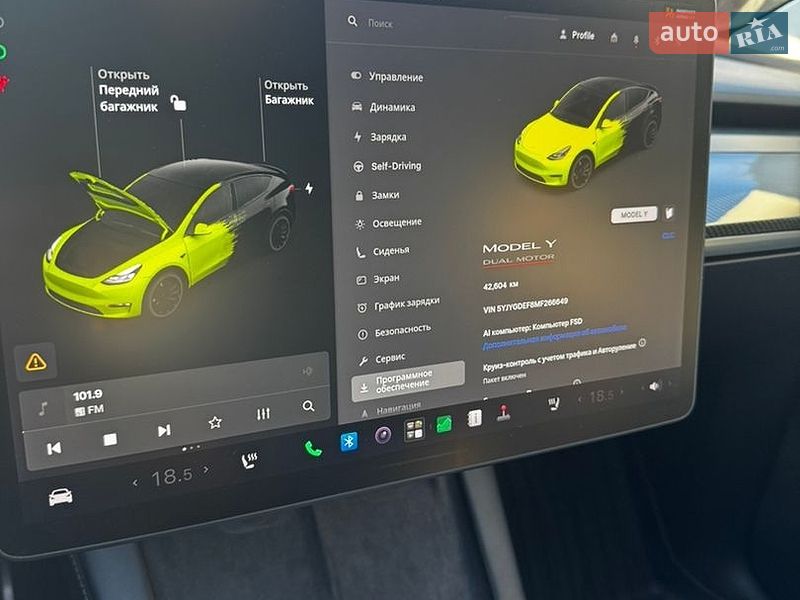 Позашляховик / Кросовер Tesla Model Y 2021 в Хусті