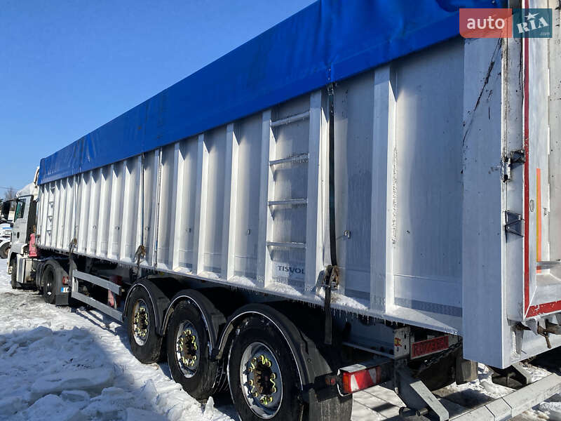 Зерновоз - полуприцеп Tisvol SVAL 2013 в Ивано-Франковске
