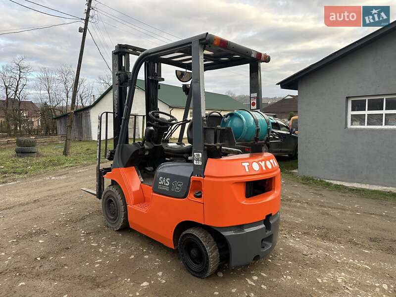 Вилочний навантажувач Toyota 02-7-FGF-15 2006 в Тячеві