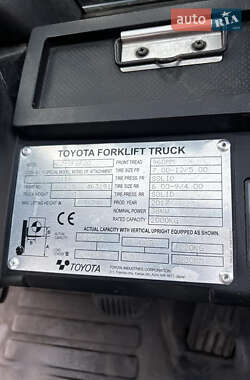 Вилочный погрузчик Toyota 02-8FGF20 2017 в 