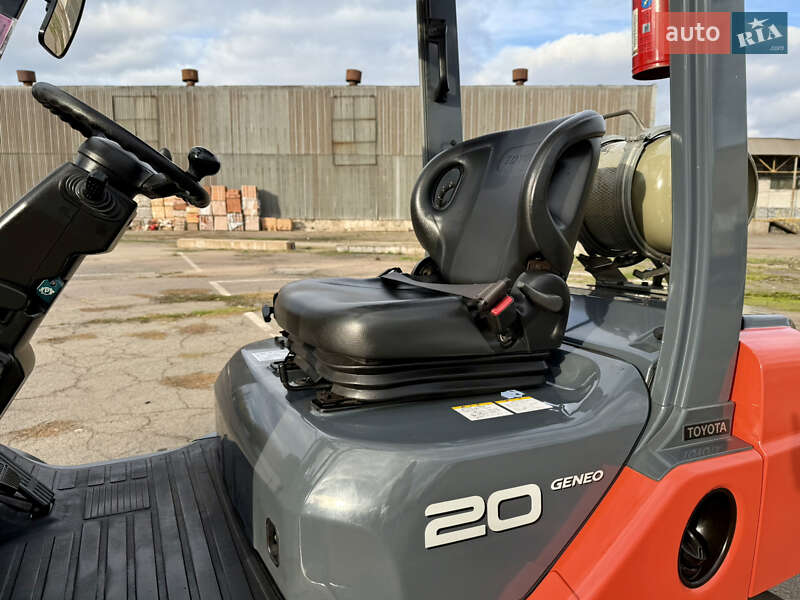 Вилочный погрузчик Toyota 02-8FGF20 2020 в Кривом Роге фото 10 Вилочный погрузчик Toyota 02-8FGF20 2020 в Кривом Роге