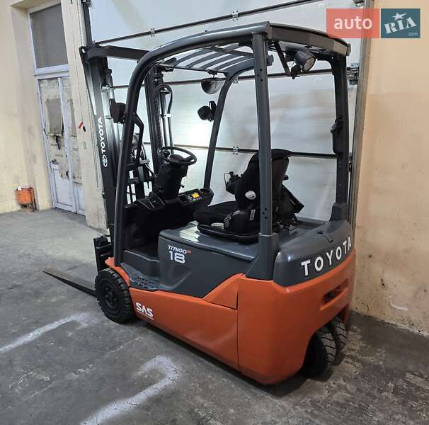 Вилочный погрузчик Toyota 8FBET16 2019 в Киеве фото 6 Вилочный погрузчик Toyota 8FBET16 2019 в Киеве