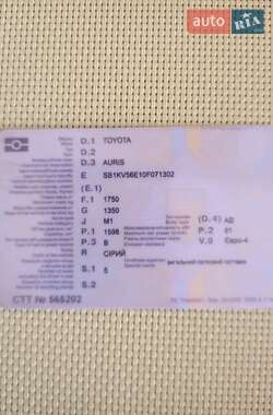 Хэтчбек Toyota Auris 2008 в 