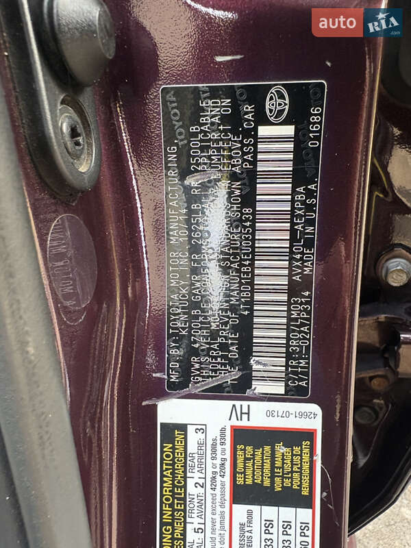 Седан Toyota Avalon 2014 в Днепре фото 16 Седан Toyota Avalon 2014 в Днепре