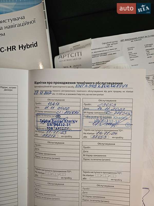 Внедорожник / Кроссовер Toyota C-HR 2021 в Харькове