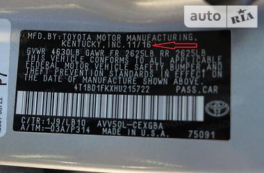 Седан Toyota Camry 2016 в 
