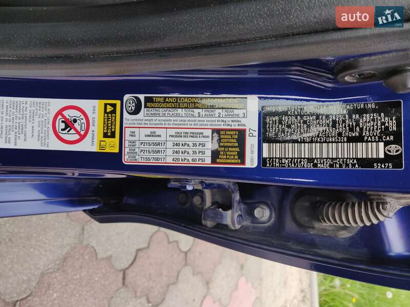 Седан Toyota Camry 2014 в Тернополе