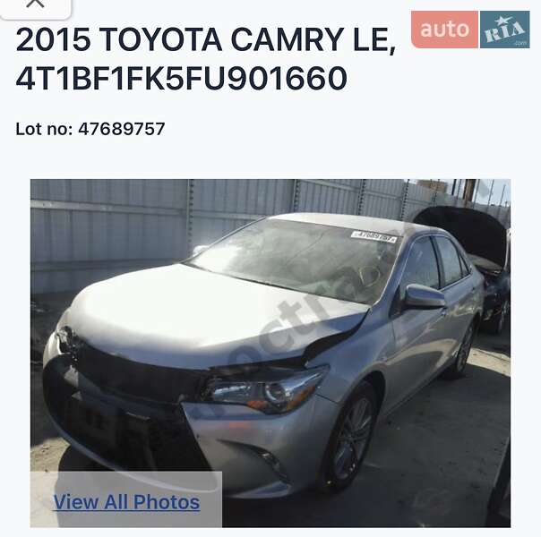 Седан Toyota Camry 2014 в Стоянке
