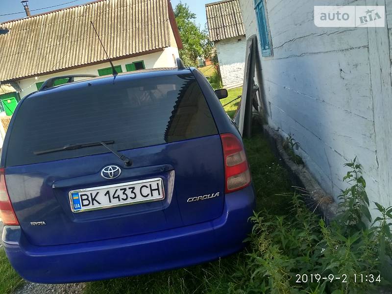 Універсал Toyota Corolla 2003 в Березному фото 7 Універсал Toyota Corolla 2003 в Березному