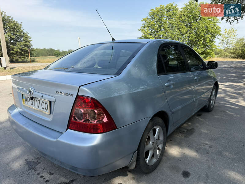 Седан Toyota Corolla 2005 в Запоріжжі