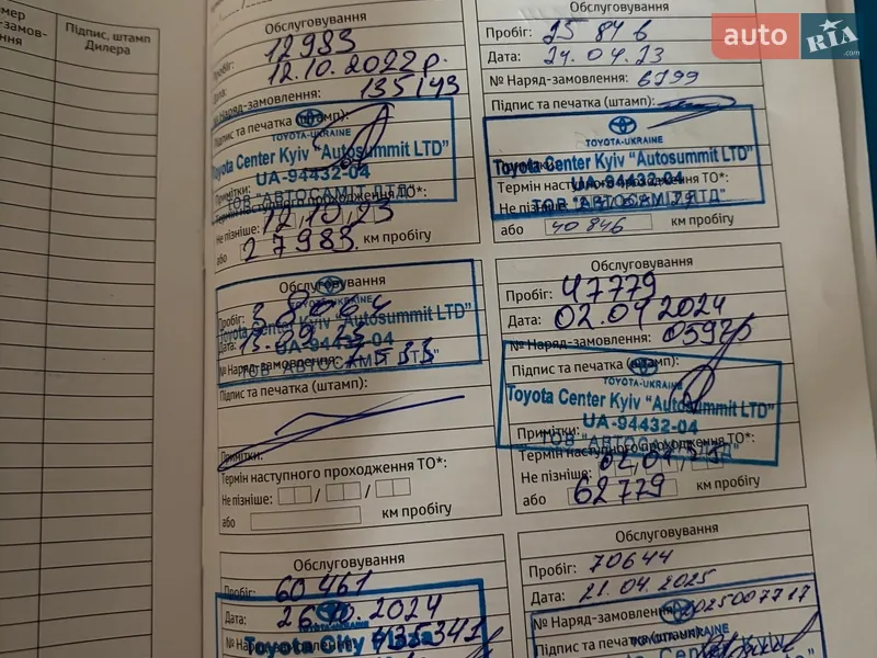 Седан Toyota Corolla 2021 в Києві документ
