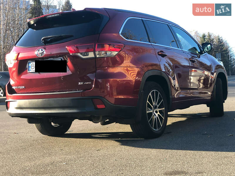 Внедорожник / Кроссовер Toyota Highlander 2017 в Бориславе