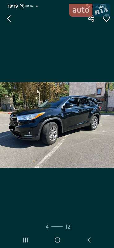 Внедорожник / Кроссовер Toyota Highlander 2015 в Харькове