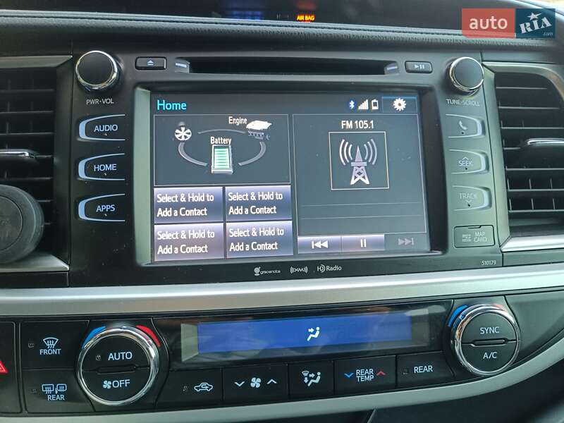 Внедорожник / Кроссовер Toyota Highlander 2017 в Днепре фото 31 Внедорожник / Кроссовер Toyota Highlander 2017 в Днепре