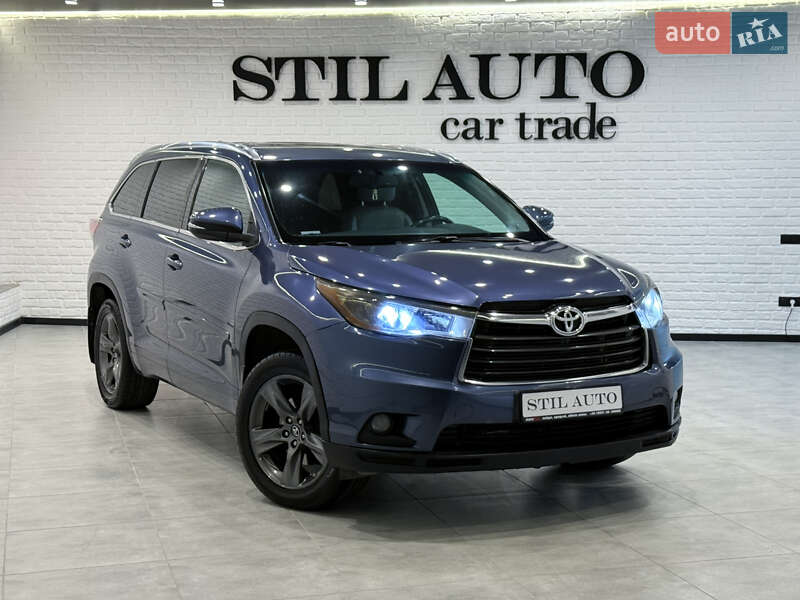 Внедорожник / Кроссовер Toyota Highlander 2016 в Одессе