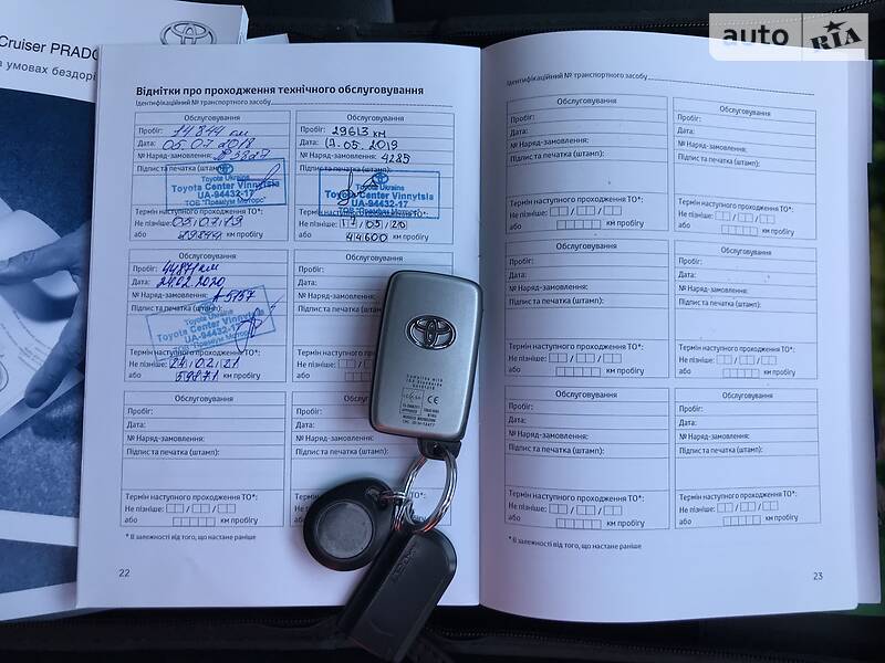 Позашляховик / Кросовер Toyota Land Cruiser Prado 2017 в Вінниці