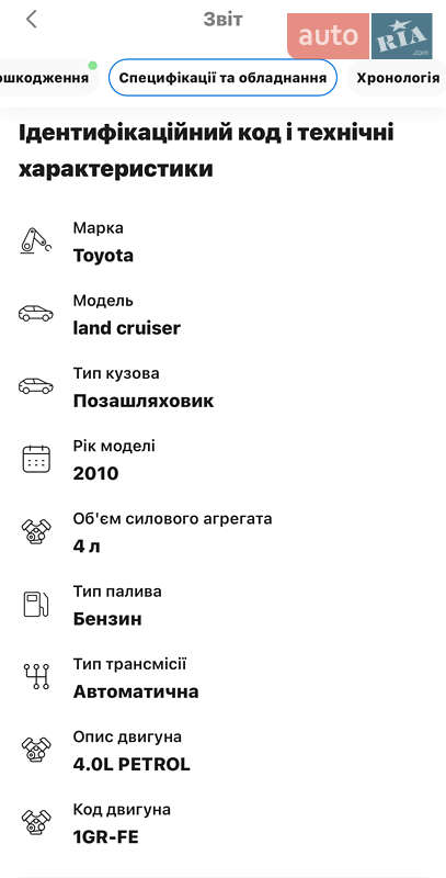 Позашляховик / Кросовер Toyota Land Cruiser Prado 2010 в Ужгороді
