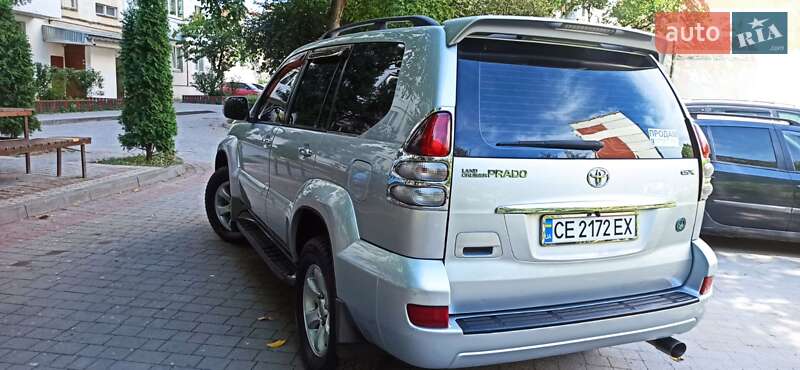 Внедорожник / Кроссовер Toyota Land Cruiser Prado 2005 в Черновцах фото 8 Внедорожник / Кроссовер Toyota Land Cruiser Prado 2005 в Черновцах