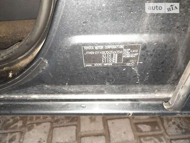 Внедорожник / Кроссовер Toyota RAV4 2008 в Здолбунове