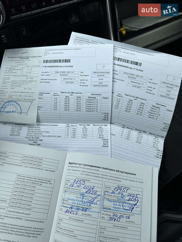Внедорожник / Кроссовер Toyota RAV4 2024 в Киеве