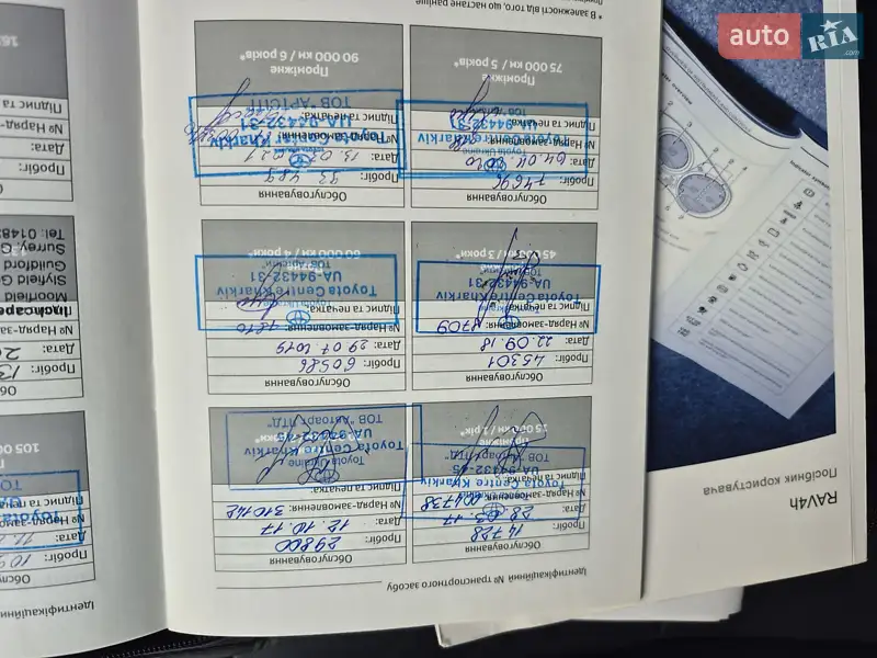 Позашляховик / Кросовер Toyota RAV4 2016 в Житомирі документ