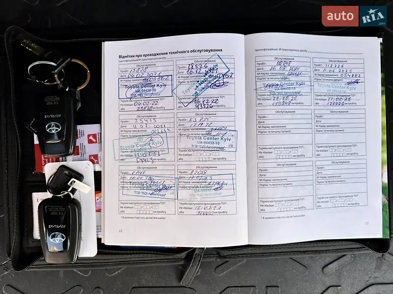 Внедорожник / Кроссовер Toyota RAV4 2020 в Киеве документ