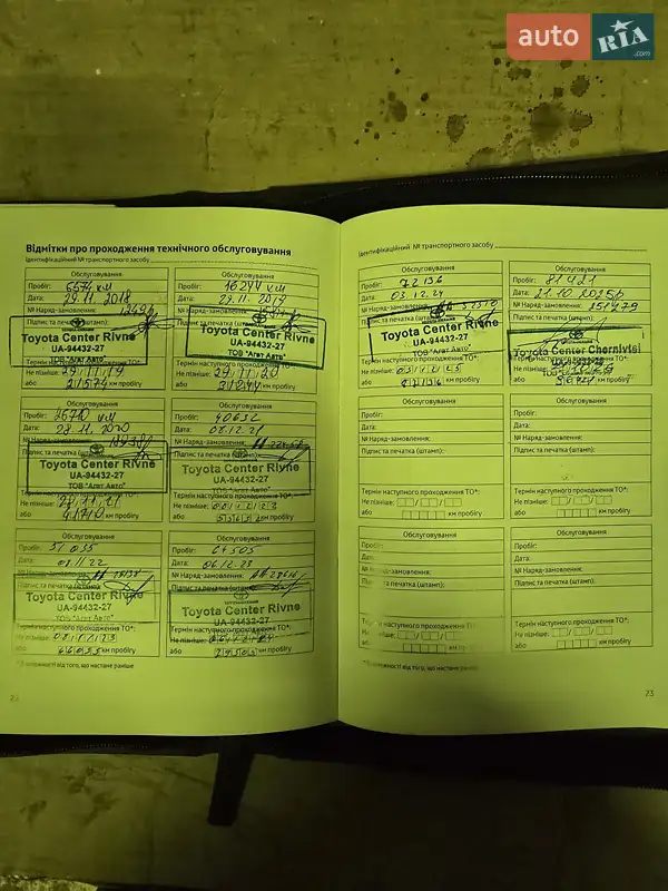 Внедорожник / Кроссовер Toyota RAV4 2017 в Костополе документ 14 фото Внедорожник / Кроссовер Toyota RAV4 2017 в Костополе документ